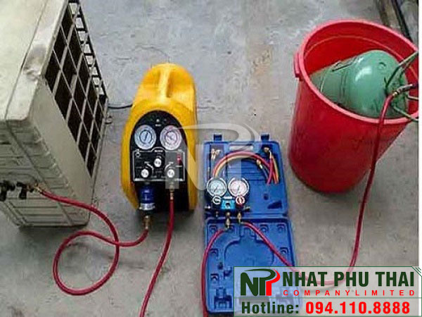 Máy thu hồi gas lạnh xuất xứ châu âu